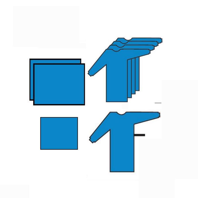 Комплект одягу та покриттів операційних хірургічний, стерильний, одноразового використання ,ТМ «АХІЛЛ»